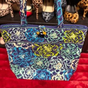 Vera Bradley Tote - Katalina Blues (Blue & Green)